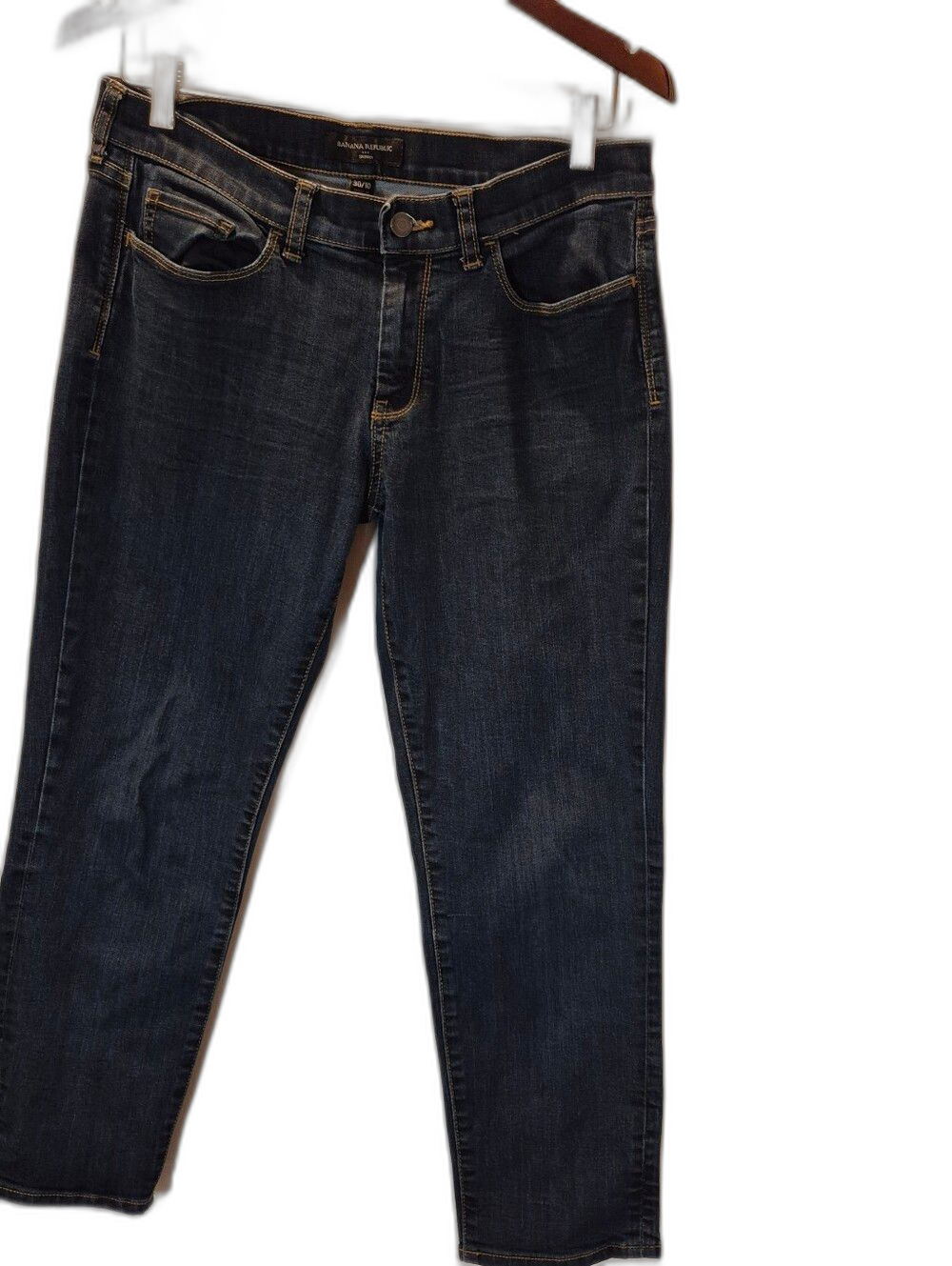 Banana Republic Women's Dark Blue Slim Jeans